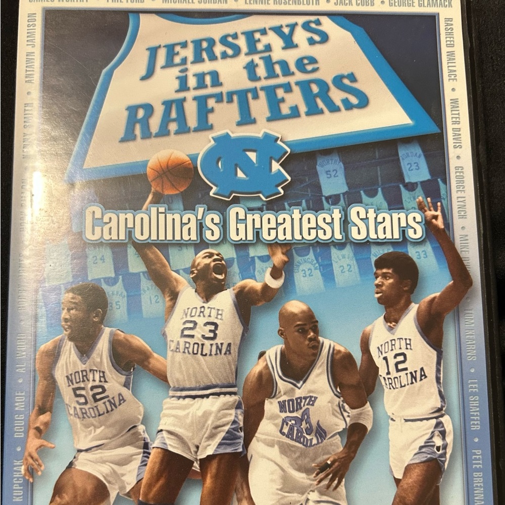 Jerseys in the Rafters DVD- Carolina tarheels